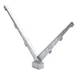 Artikelbild 1 des Artikels “Stacheldrahtausleger Y-Form alu silber“