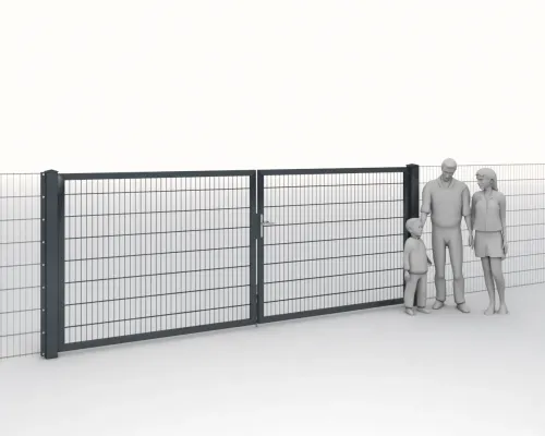 Artikelbild des Artikels “Industrietoranlage Einfahrt anthrazit RAL 7016 | 1630  | 4000  “