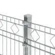 Artikelbild 2 des Artikels “Zaunpfosten Typ 6 feuerverzinkt | 1430 | Zum Einbetonieren | Eckpfosten Rechts“