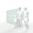 Artikelbild 3 des Artikels “Doppelstabmatte 8/6/8 moosgrün RAL 6005 | 1830 “