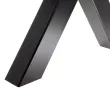 Artikelbild 4 des Artikels “Tischgestell X 80/80 Schwarz matt RAL 9005 | Im Set (2x)“